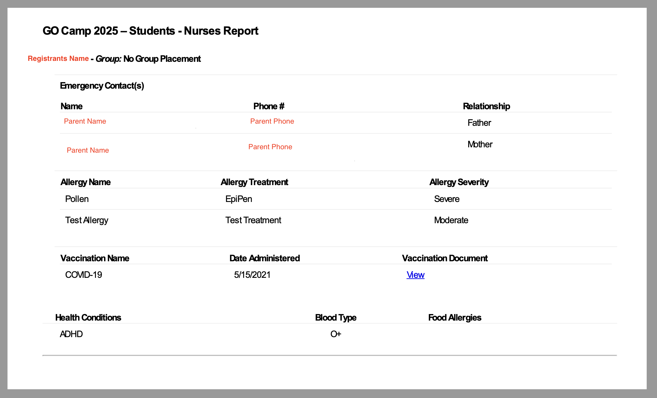 Connection Card Attendance